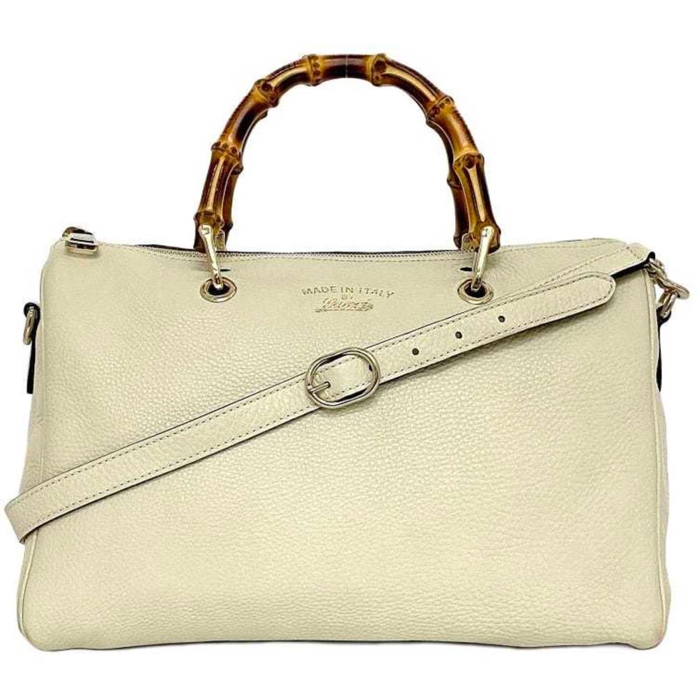 Beige Fabric Gucci Bamboo
