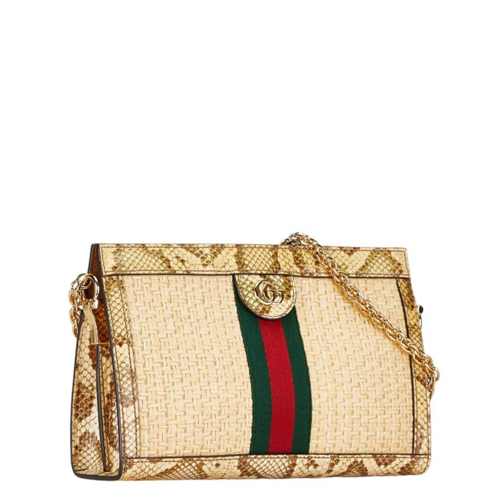 Beige Fabric Gucci Ophidia