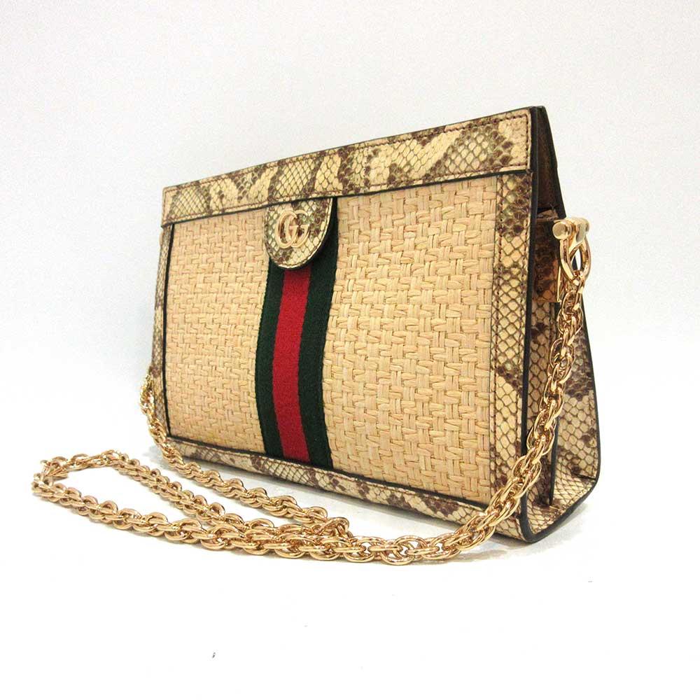 Beige Fabric Gucci Ophidia