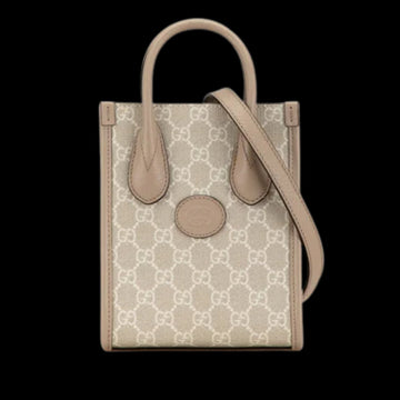 Beige Leather Gucci Handbag