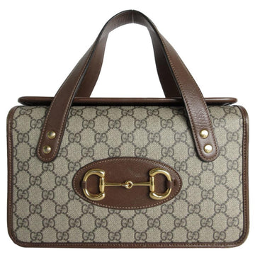 Beige Leather Gucci Handbag