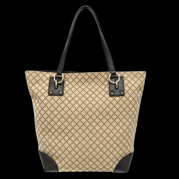 Beige Leather Gucci Tote
