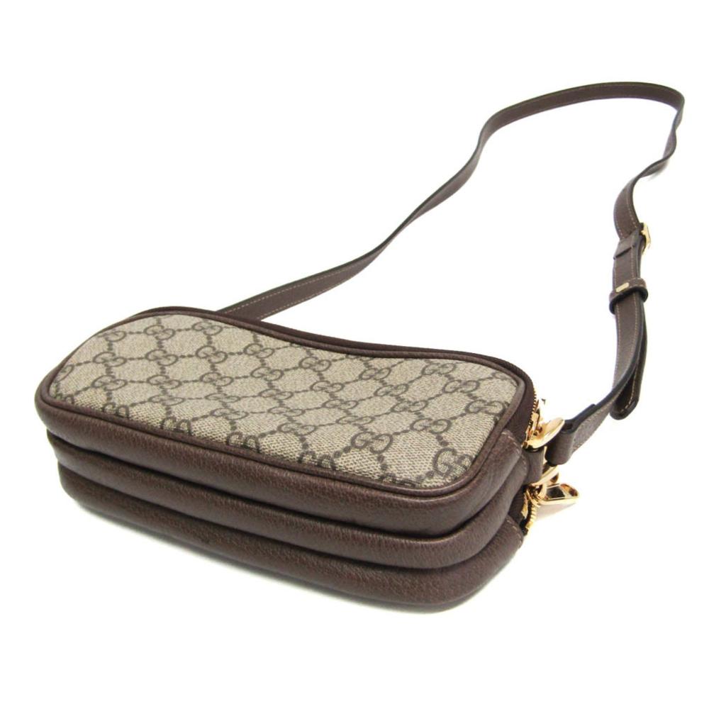 Beige Leather Gucci Ophidia