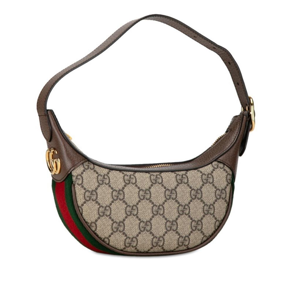 Beige Leather Gucci Ophidia