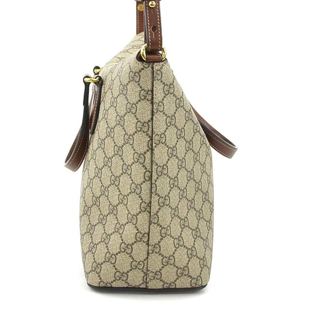 Beige Leather Gucci Handbag