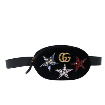 Black Canvas Gucci Belt Bag