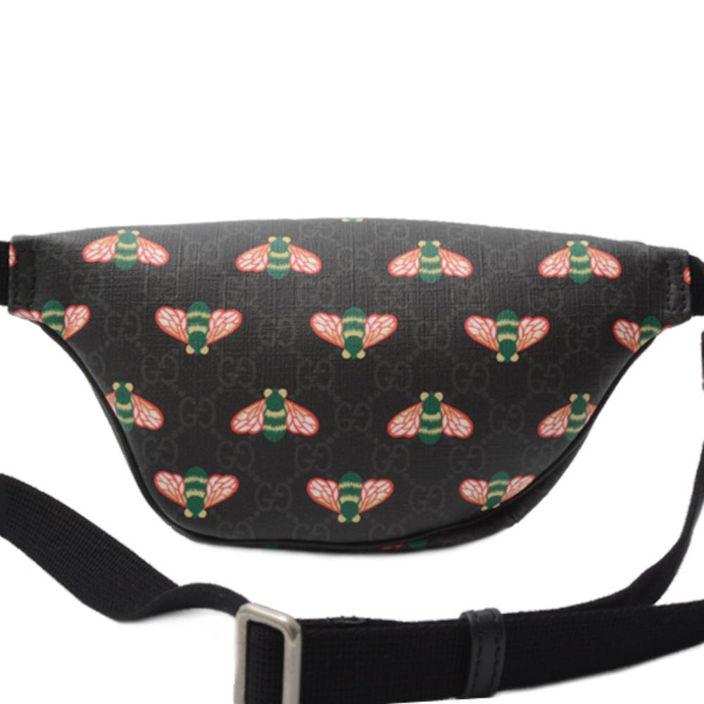 Black Canvas Gucci Belt