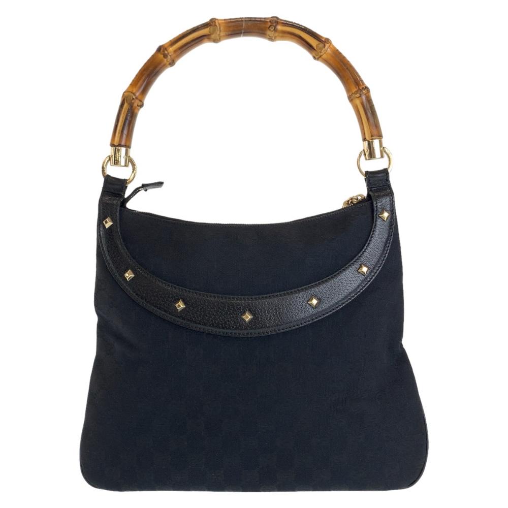 Black Canvas Gucci Bamboo