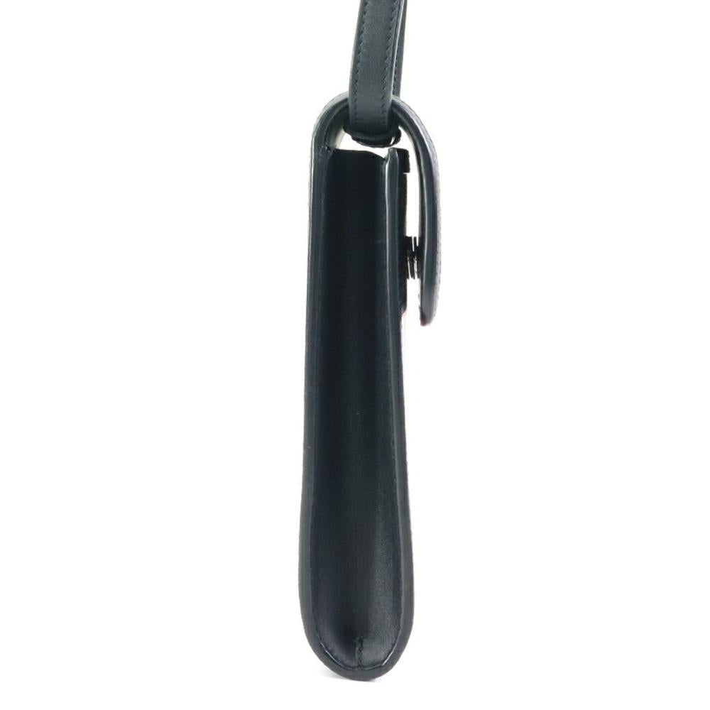 Black Canvas Gucci Crossbody Bag