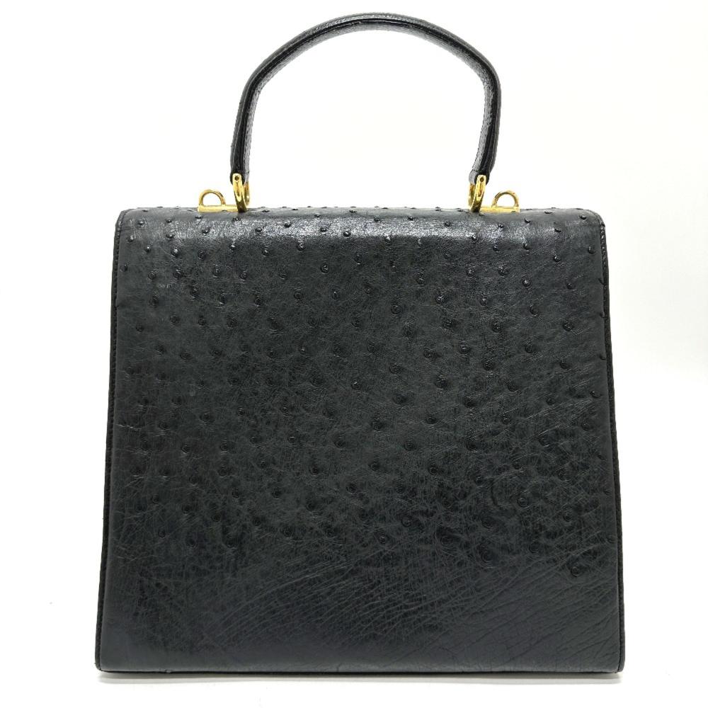 Black Canvas Gucci Handbag