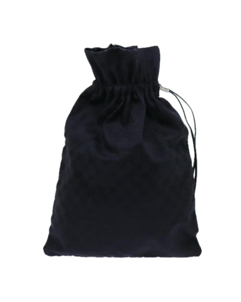 Black Canvas Gucci Handbag