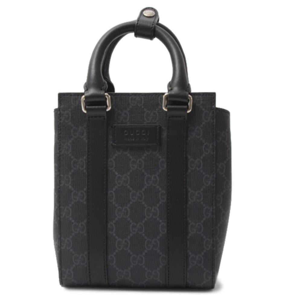 Black Canvas Gucci Handbag
