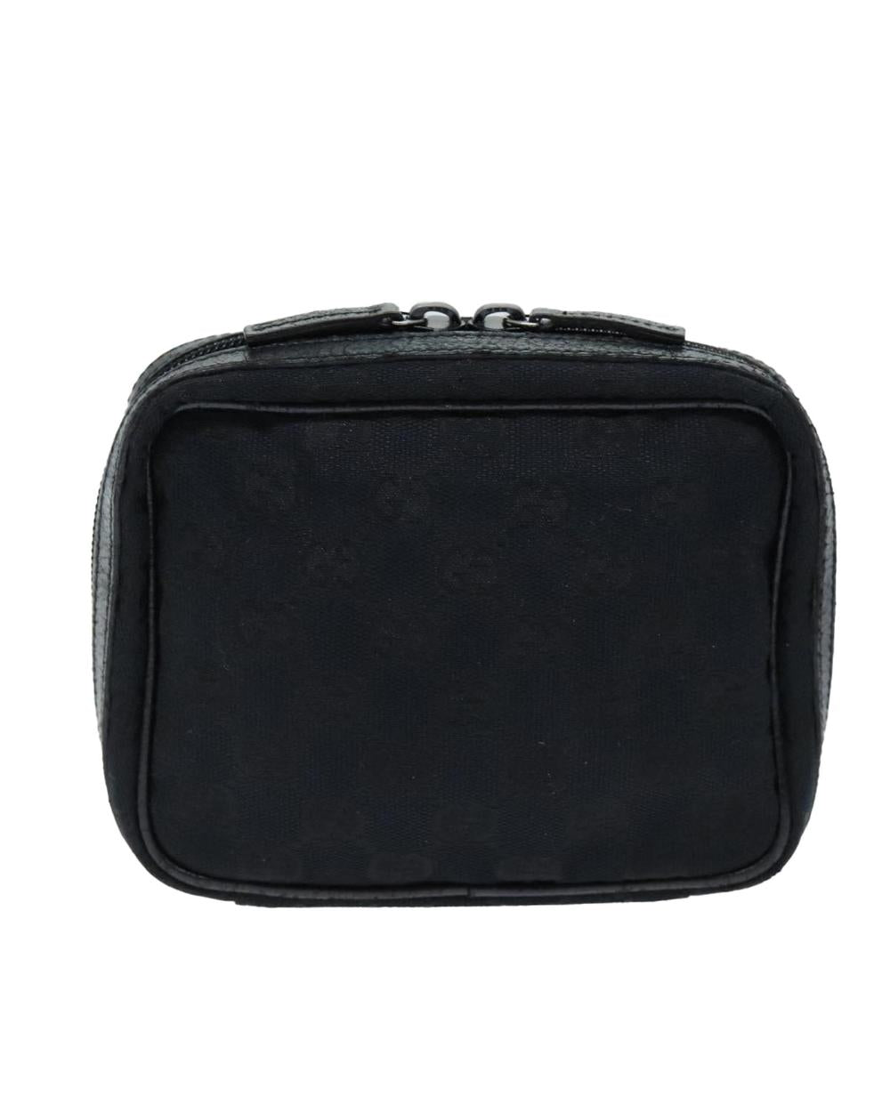 Black Canvas Gucci Pouch