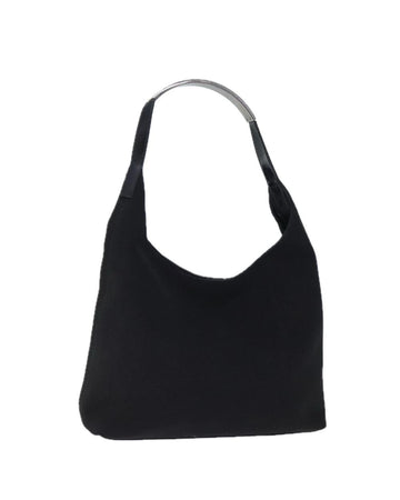Black Canvas Gucci Shoulder Bag