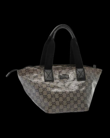 Black Canvas Gucci Tote
