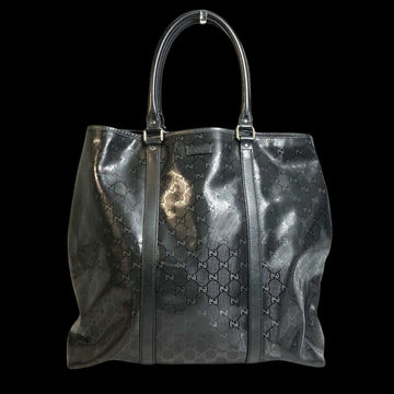 Black Canvas Gucci Tote