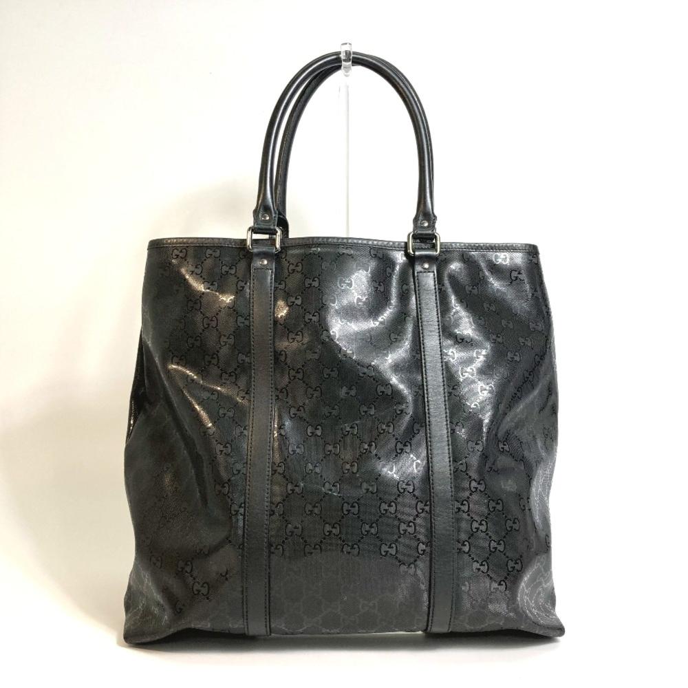 Black Canvas Gucci Tote