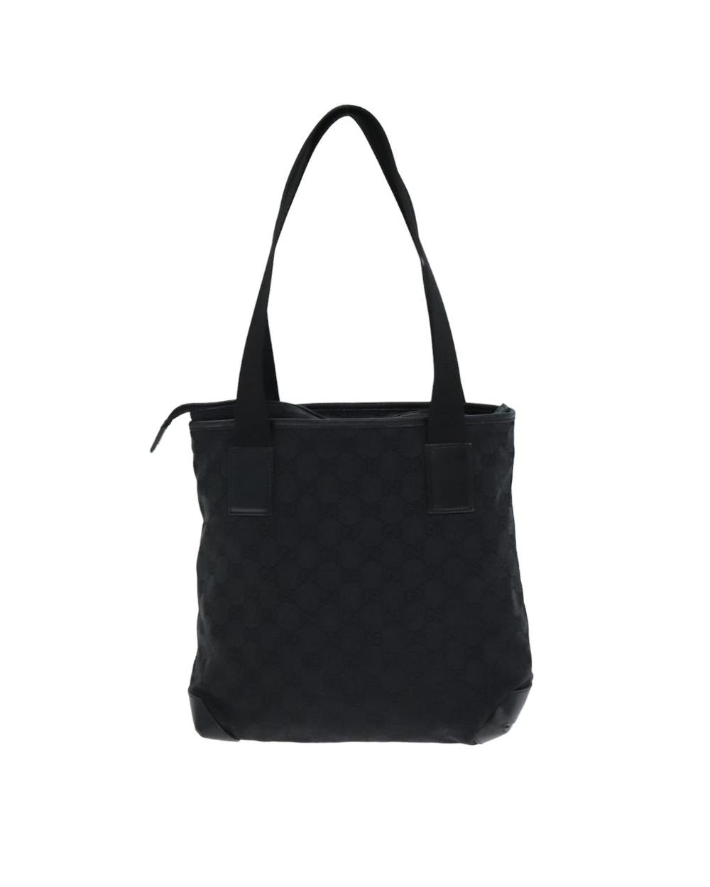 Black Canvas Gucci Tote