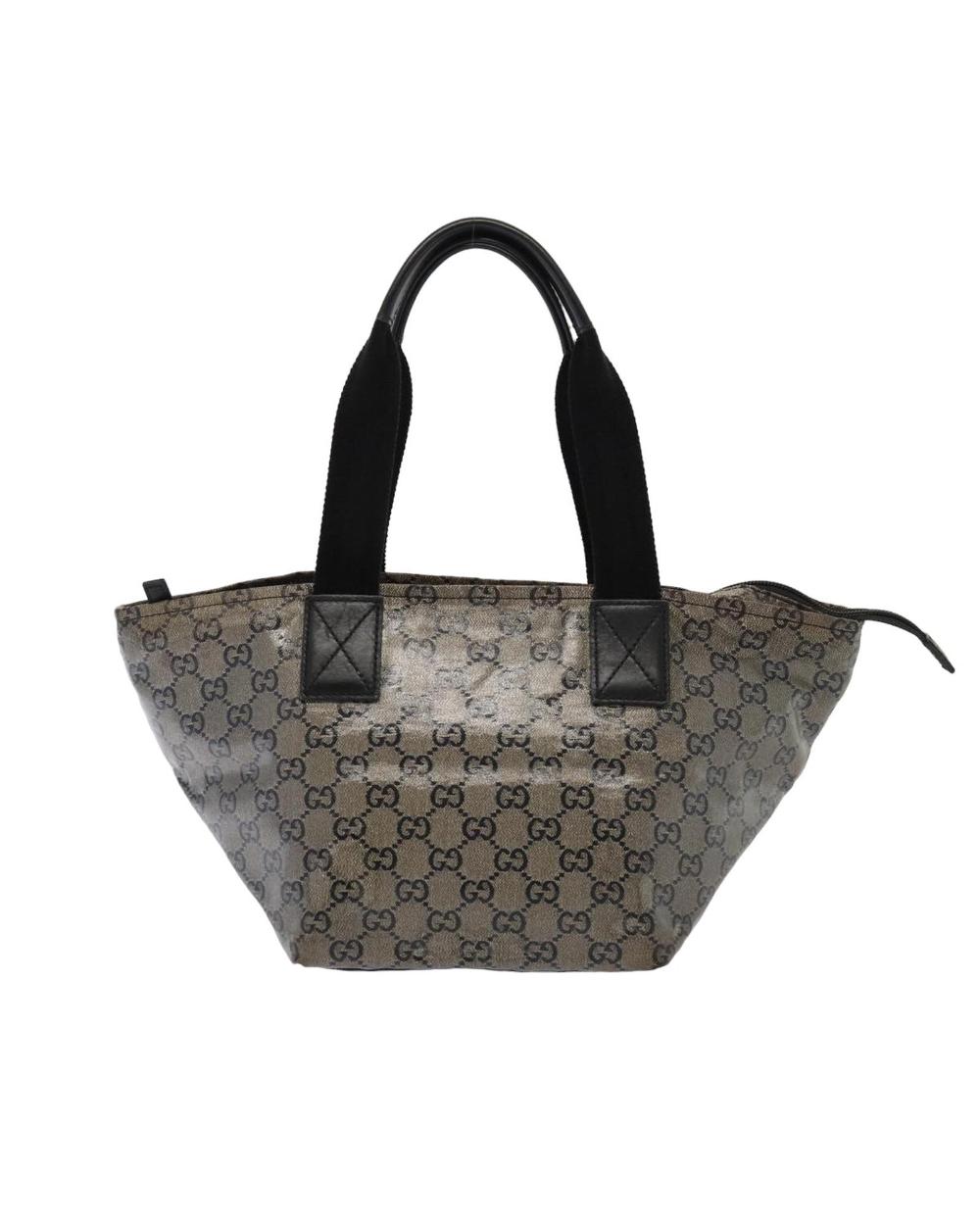 Black Canvas Gucci Tote