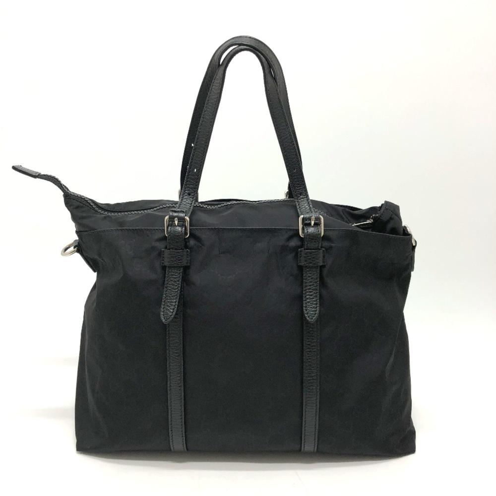 Black Canvas Gucci Travel Bag
