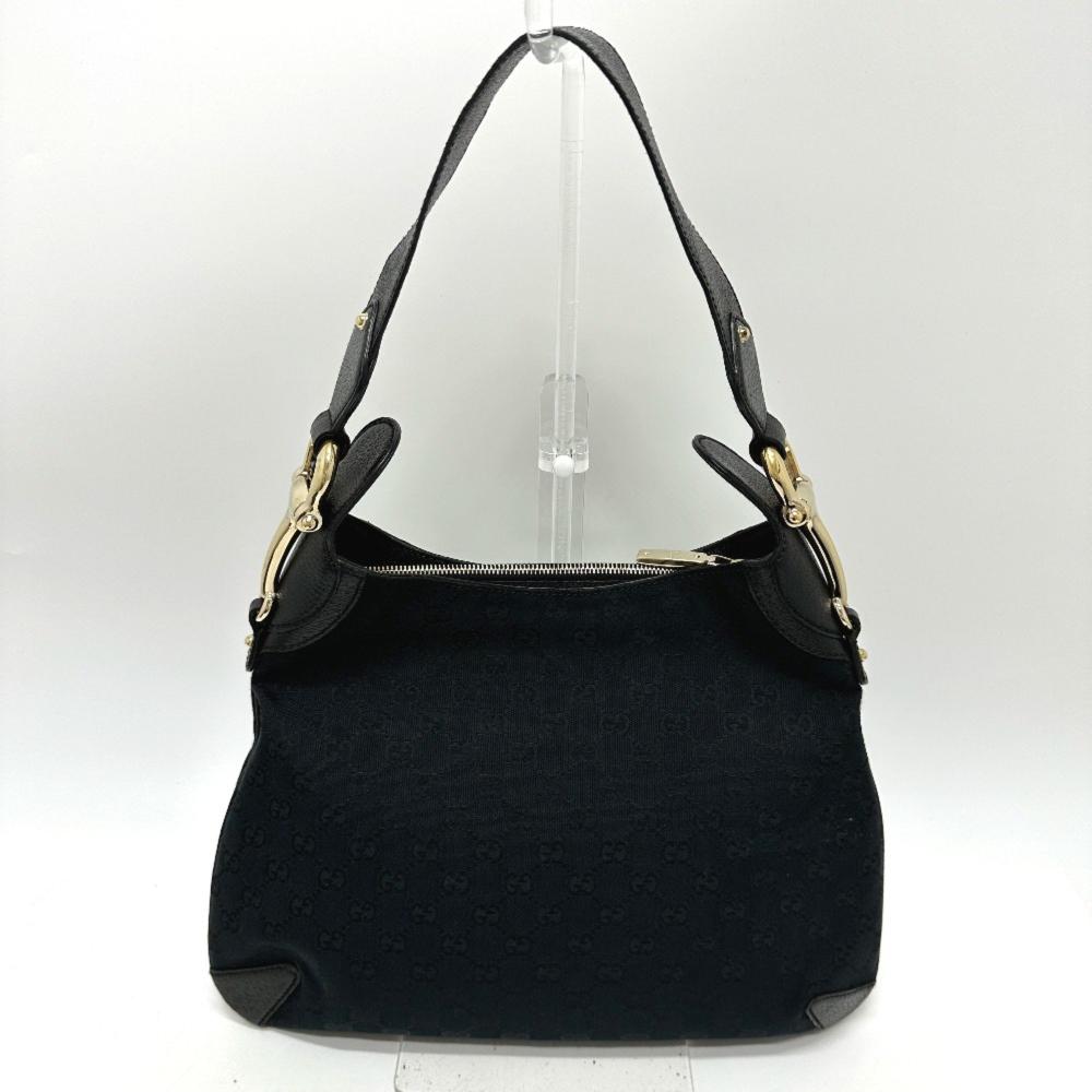 Black Canvas Gucci Travel Bag