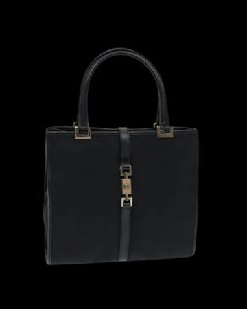 Black Fabric Gucci Jackie