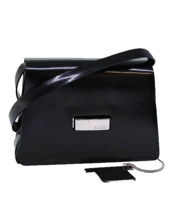 Black Leather Gucci Crossbody Bag