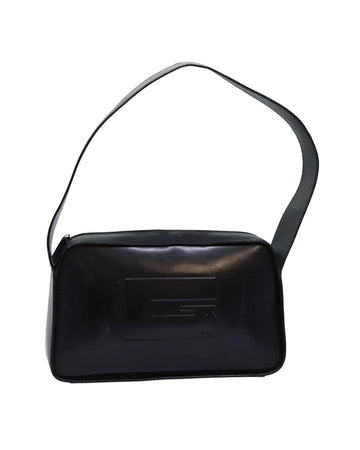 Black Leather Gucci Shoulder Bag