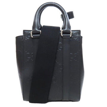 Black Leather Gucci Handbag
