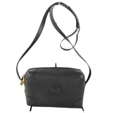Black Leather Gucci Crossbody Bag