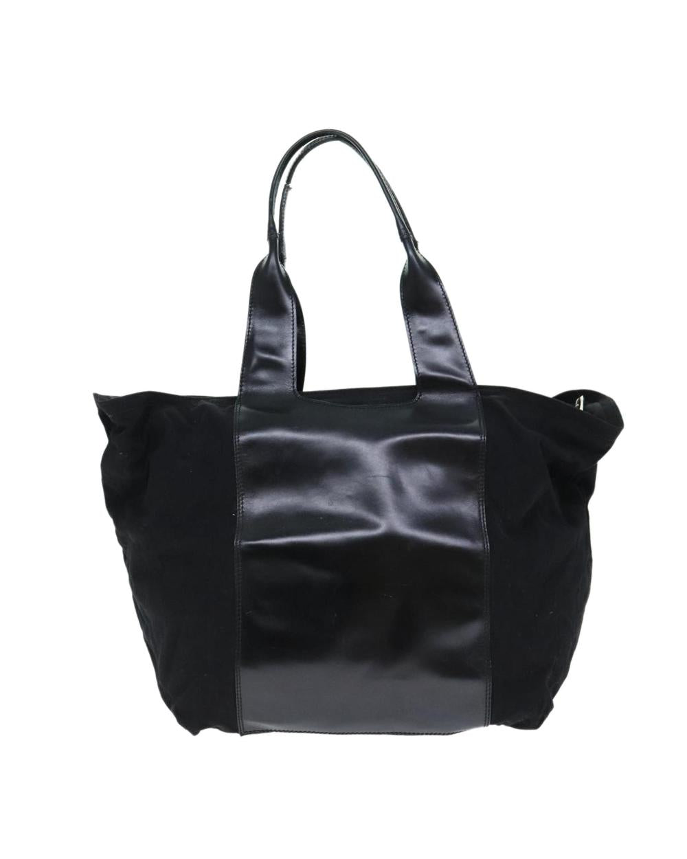 Black Leather Gucci Tote