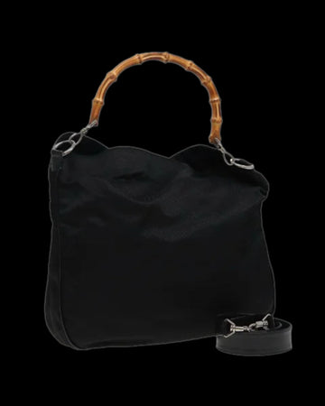 Black Nylon Gucci Bamboo