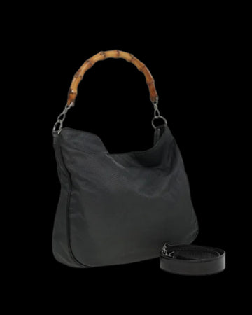 Black Nylon Gucci Bamboo