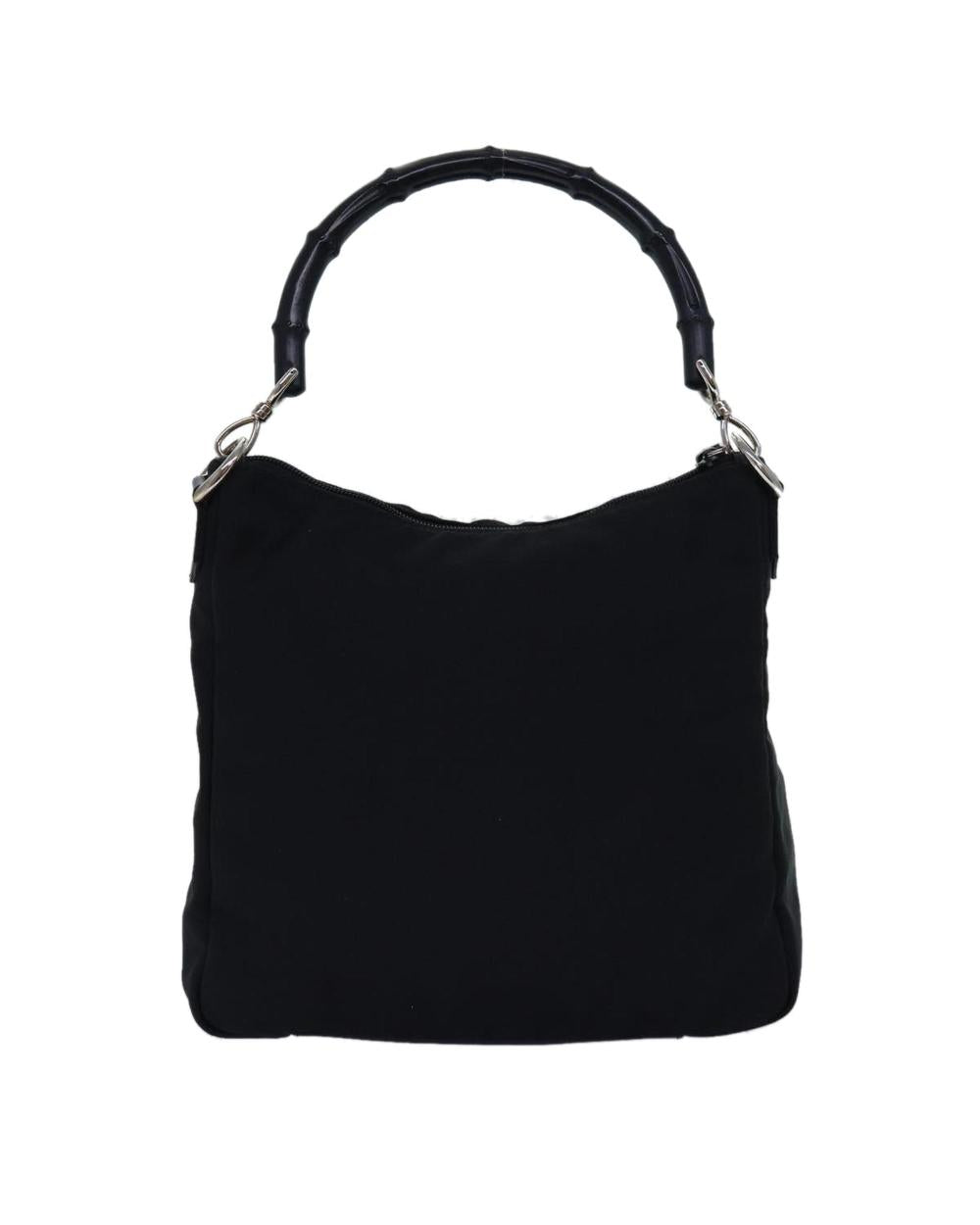 Black Nylon Gucci Bamboo