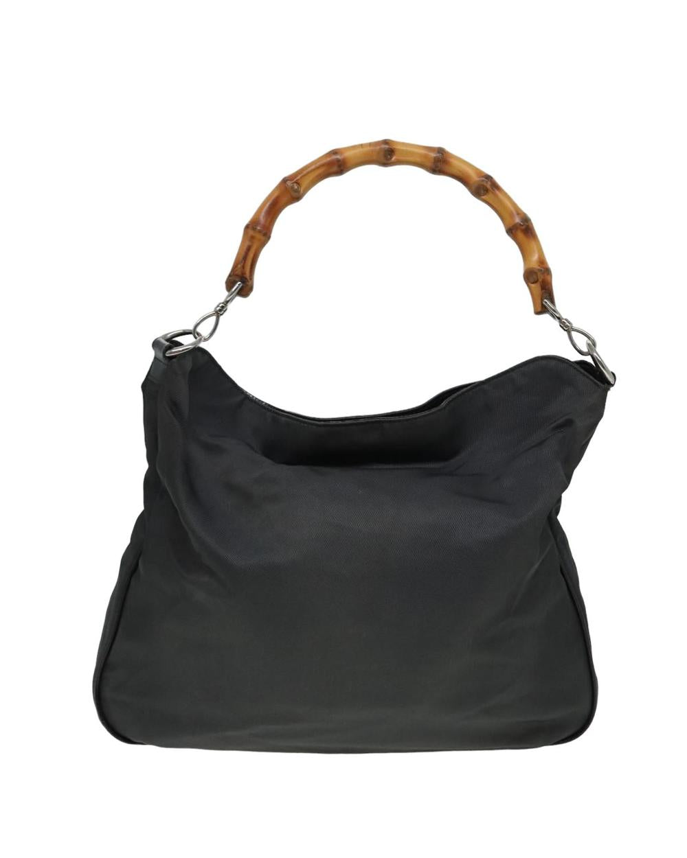 Black Nylon Gucci Bamboo