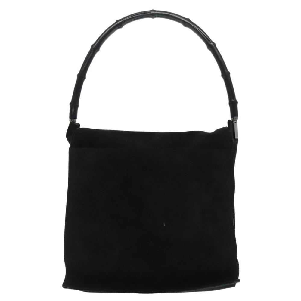 Black Suede Gucci Bamboo