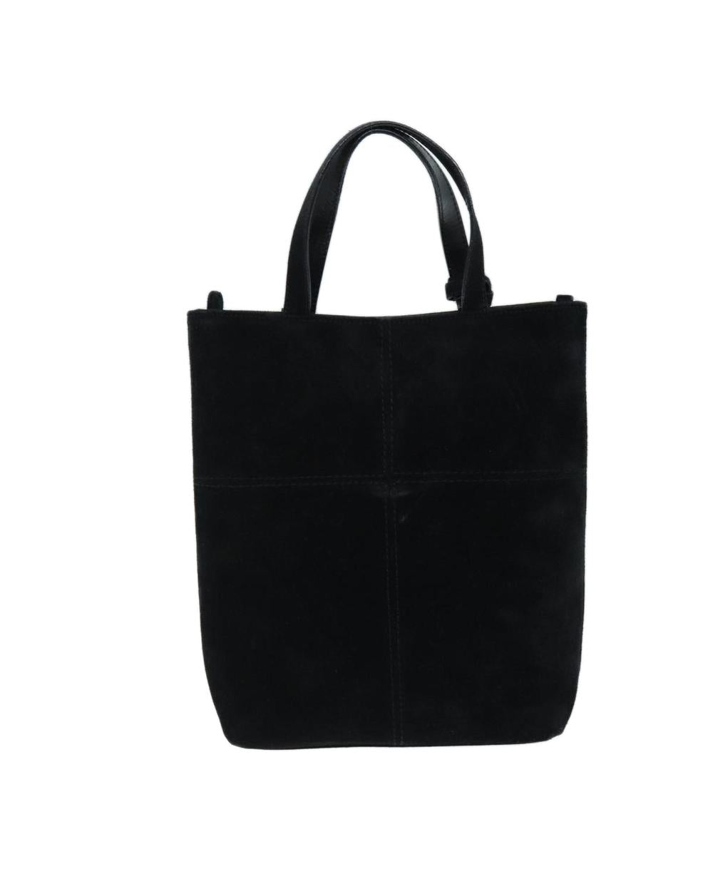 Black Suede Gucci Tote