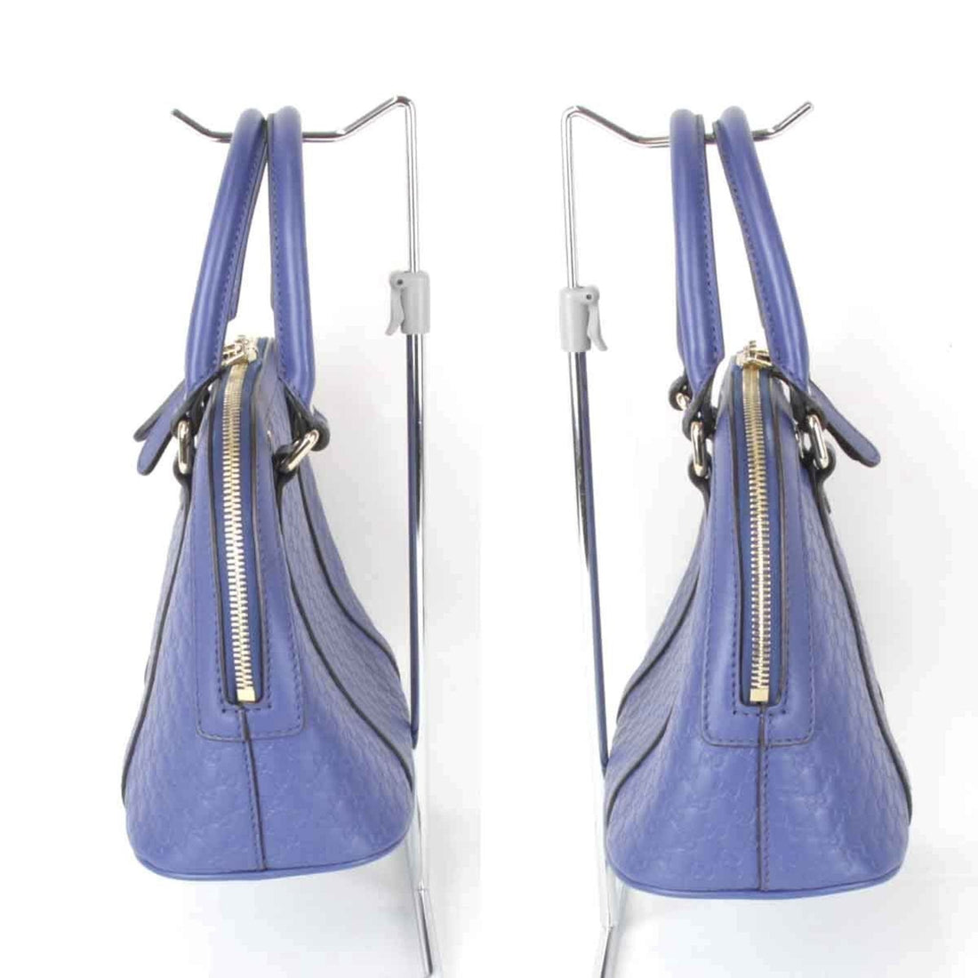 Blue Canvas Gucci Handbag
