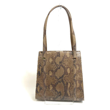 Brown Canvas Gucci Handbag