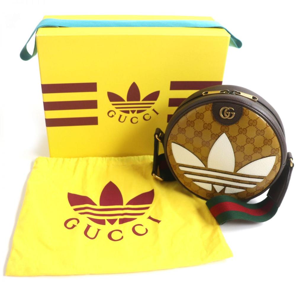 Brown Canvas Gucci Ophidia