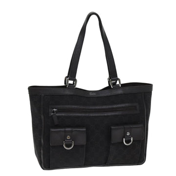 Brown Canvas Gucci Tote
