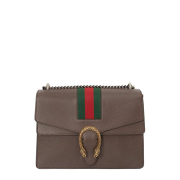 Brown Leather Gucci Dionysus