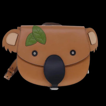 Brown Leather Gucci Backpack