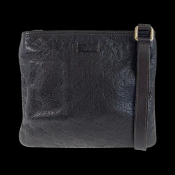 Brown Leather Gucci Crossbody Bag