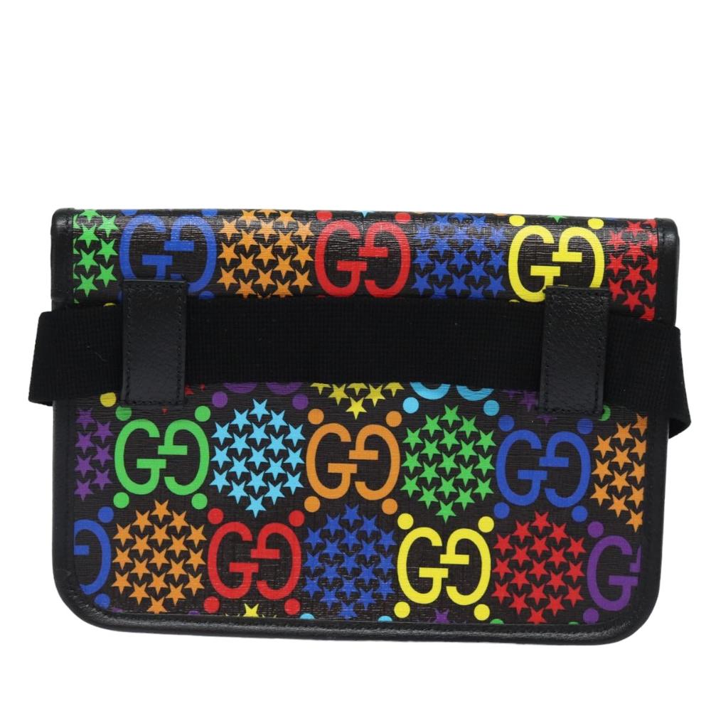 Multicolor Canvas Gucci Crossbody Bag