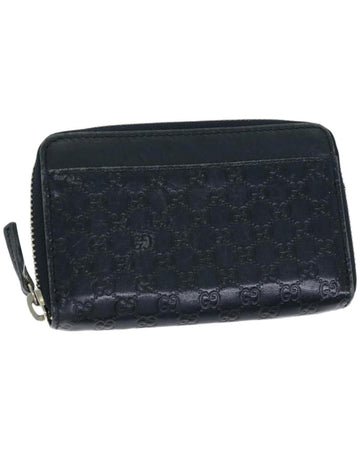 Navy Canvas Gucci Pouch