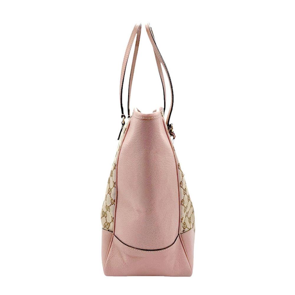 Pink Canvas Gucci Tote