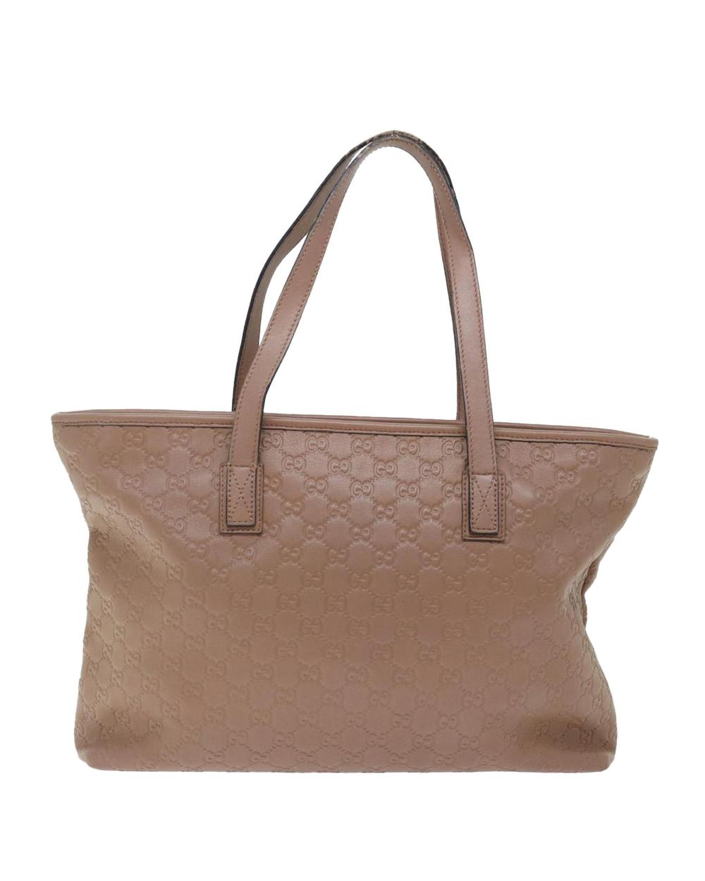 Pink Canvas Gucci Tote
