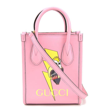 Pink Leather Gucci Handbag
