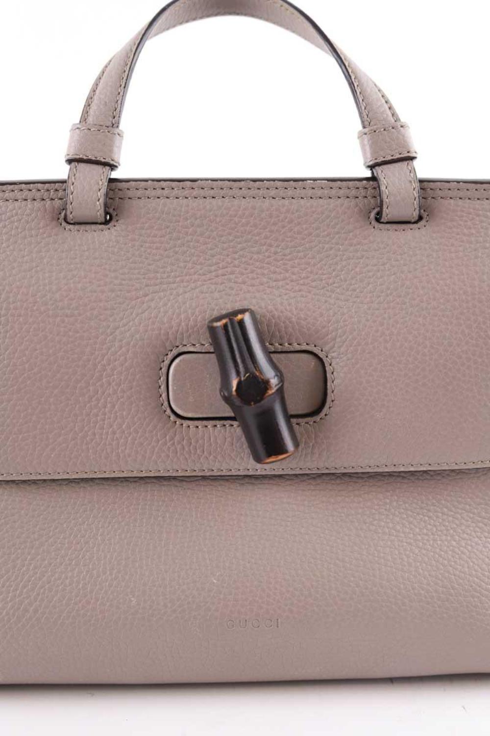 Pink Leather Gucci Handbag